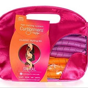 Curlformers Long Spiral Curls Styling Kit with 2 Styling Hooks